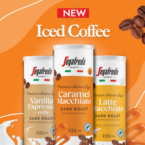 Introducing Segafredo Ready-to-Drink Iced Coffees