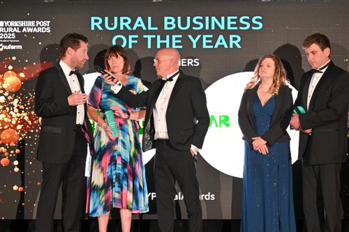 Glencroft Wins Yorkshire Post Rural Business of the Year AGAIN!