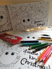 A5 Colouring in Postcards and Pencils