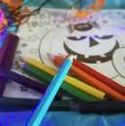 A5 Colouring in Postcards and Pencils