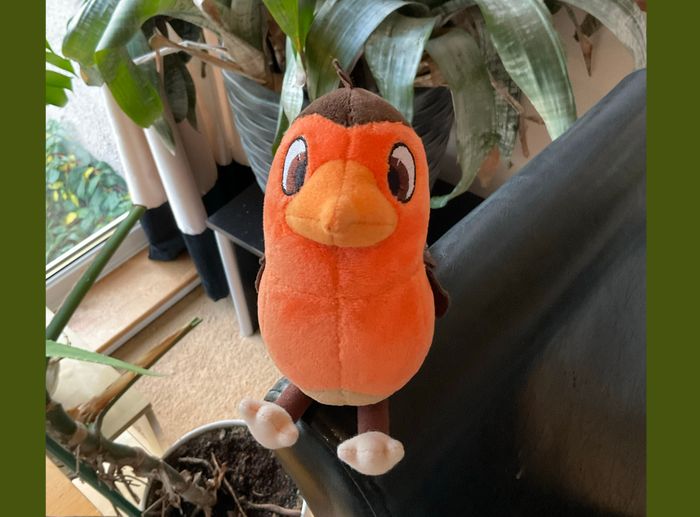 Robbie The Robin Plushie