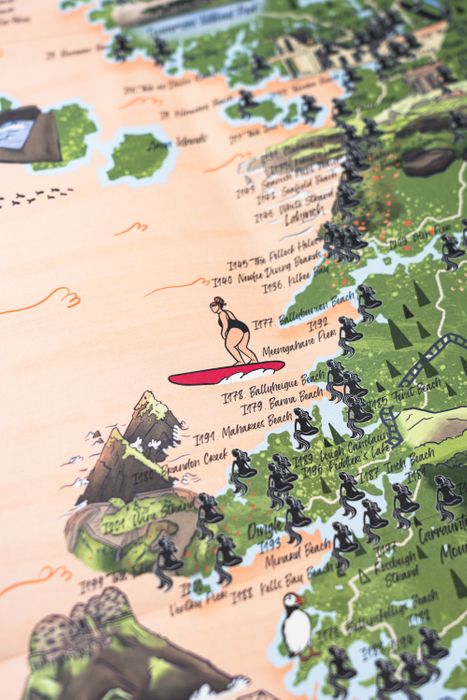 Swim Map of Ireland