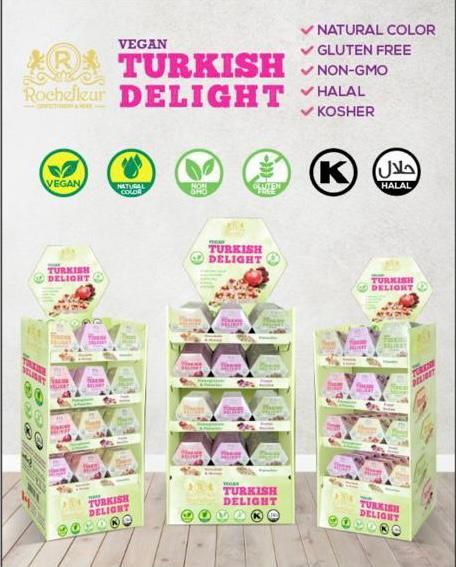 Vegan Turkish Delight 150 x 12