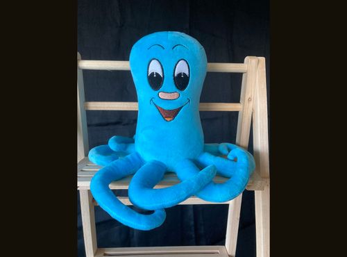 Bubbles The Octopus Plushie