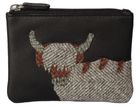 Angus Tweed and Leather Highland Coo