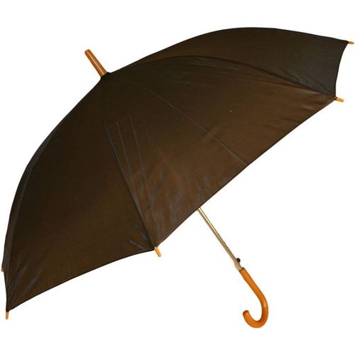 Hooked Classic Black Long Walking Umbrella
