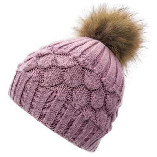 Fur Pompom Beanie