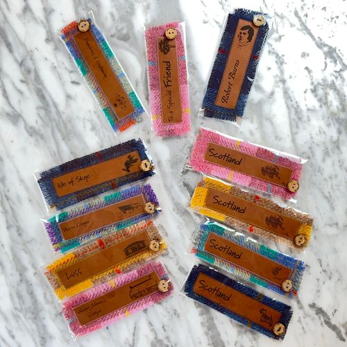 Harris Tweed Bookmarks