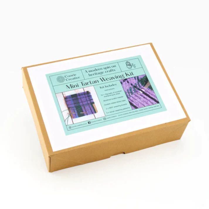 Tartan Coaster Weaving Kit