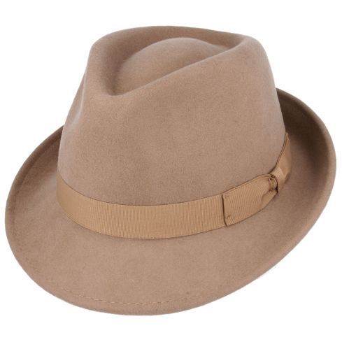 Maz Crushable Wool Felt Trilby Hat