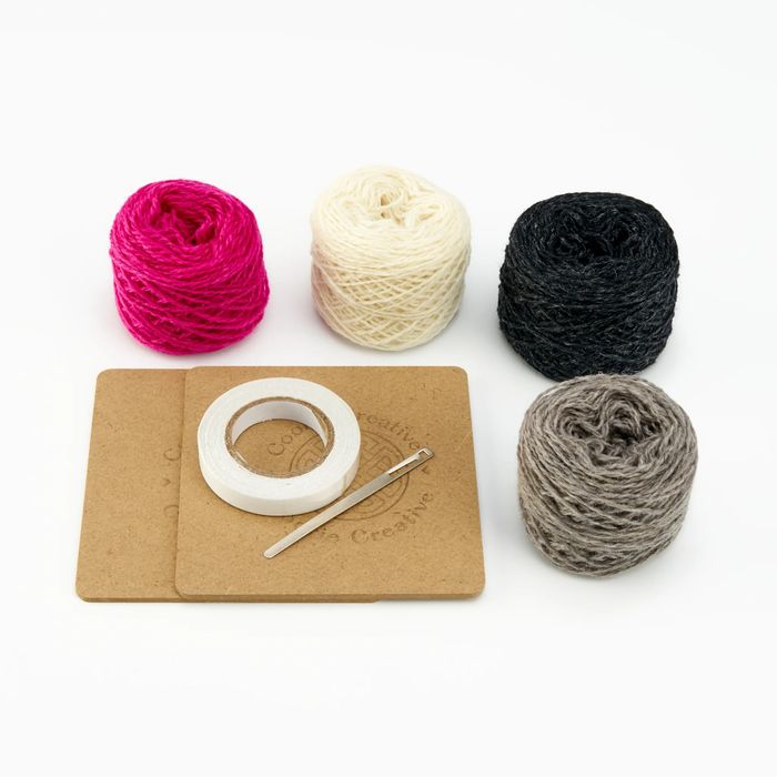 Bespoke Tartan Coaster Weaving Kit
