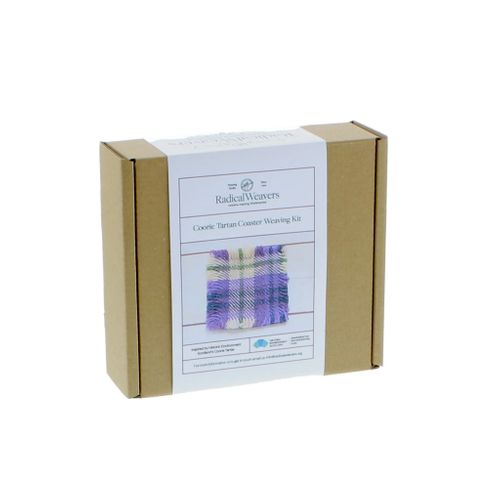 Bespoke Tartan Coaster Weaving Kit