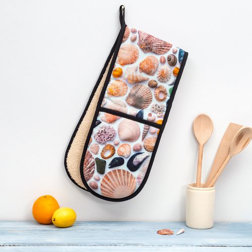 Hebridean Shells Oven Gloves