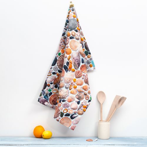 Hebridean Shell Tea Towel
