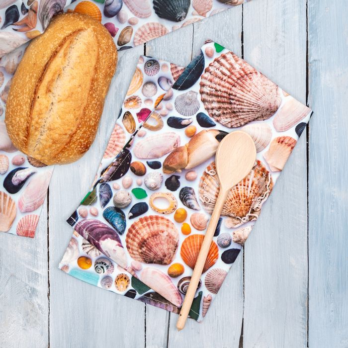 Hebridean Shell Tea Towel