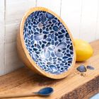 Hebridean Mussel Mango Wood Bowl
