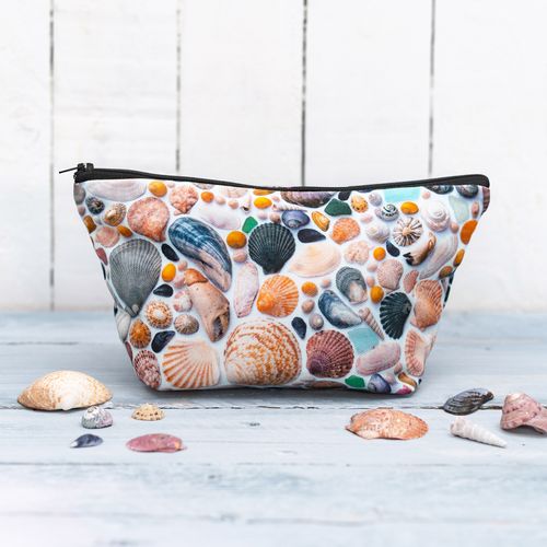 Hebridean Shell Make Up Bag