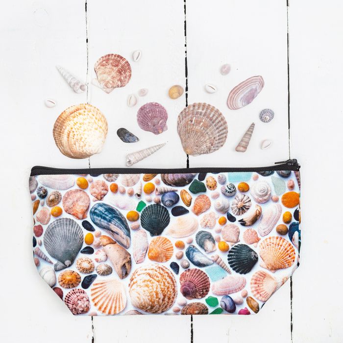 Hebridean Shell Make Up Bag