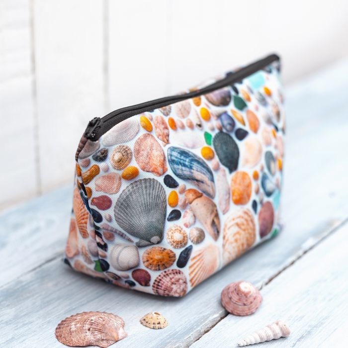Hebridean Shell Make Up Bag