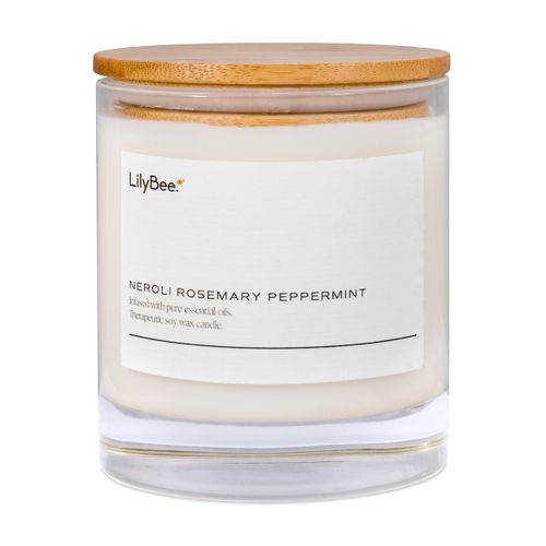 Neroli Rosemary Peppermint Essential Oil Candle