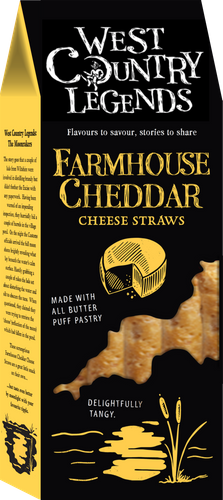 WEST COUNTRY LEGENDS Farmhouse Cheddar Cheese Straws 100g