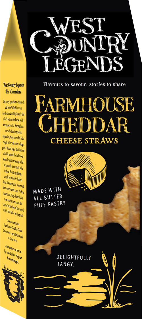 WEST COUNTRY LEGENDS Farmhouse Cheddar Cheese Straws 100g