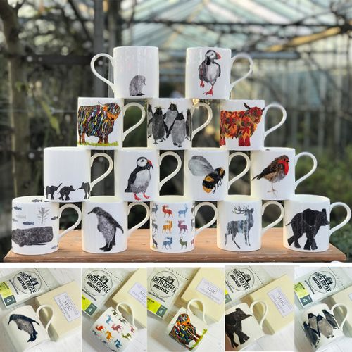 Mugs - Latte, Espresso and Medium sized ones too
