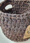 Recycled Cotton Crochet Baskets
