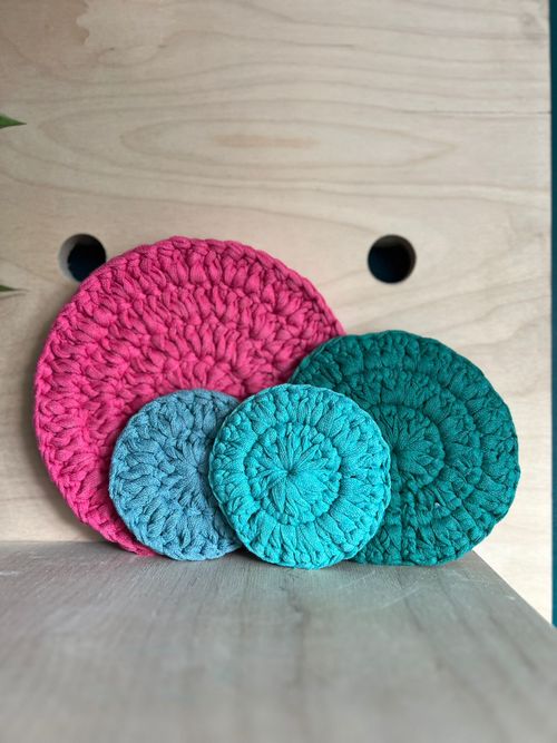 Recycled Cotton Coasters and mats