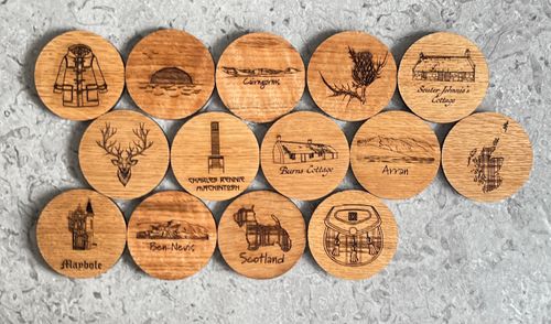 Whisky Barrel Coaster
