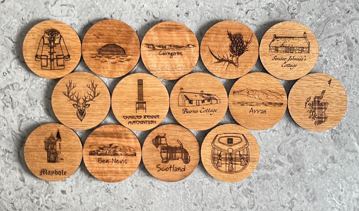 Whisky Barrel Coaster