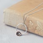 Mini Bloom Hoop Pendant