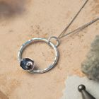 Mini Bloom Hoop Pendant