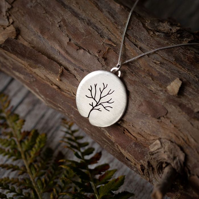 'Sycamore' Tree Design Pendant