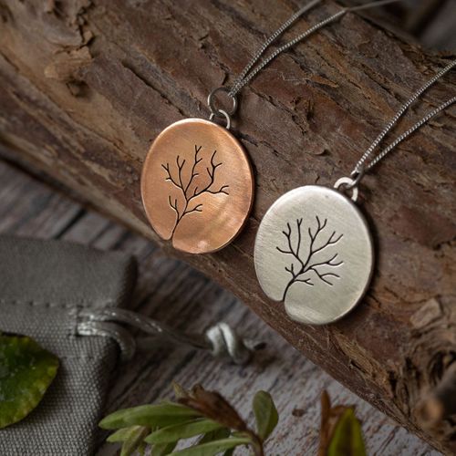 'Sycamore' Tree Design Pendant