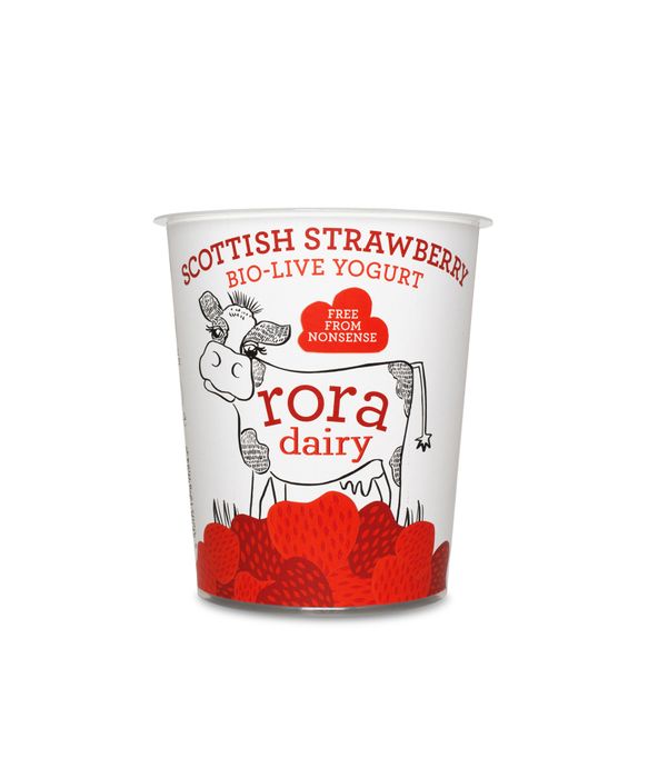 Rora Dairy Scottish strawberry yogurt