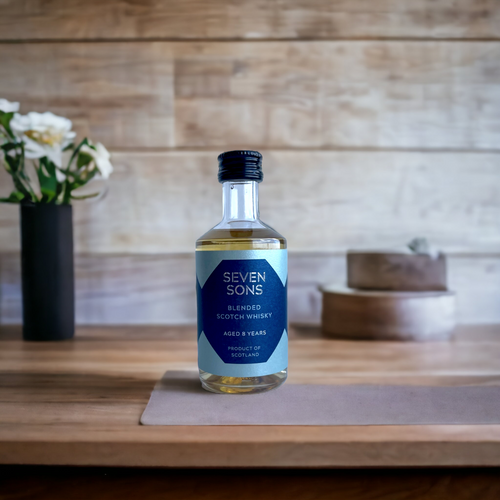 Miniature Seven Sons - 8 y/o Blended Scotch Whisky (5cl)