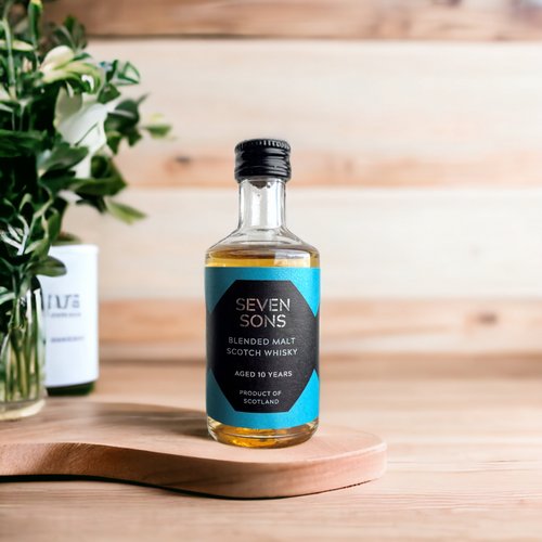 Miniature Seven Sons - 10 y/o Blended Malt Scotch Whisky (5cl)