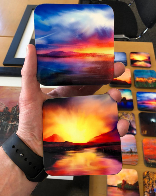 Scottish Art Coasters
