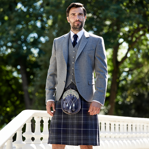 Light Grey Contemporary Jacket & Waistcoat