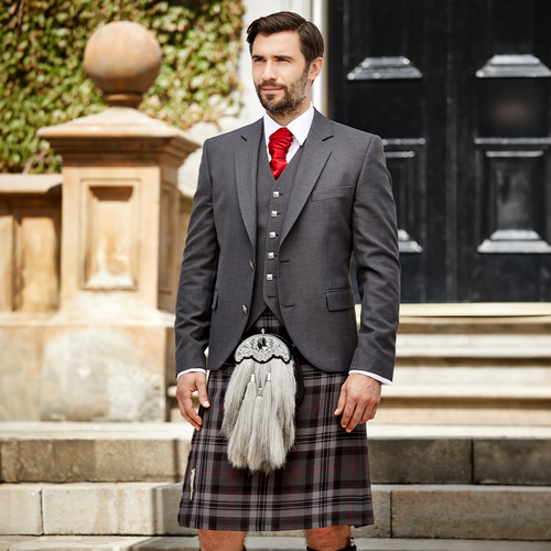 Silver Grey Contemporary Jacket & Waistcoat