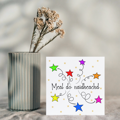 Meal do naidheachd Gaelic Congratulations Card