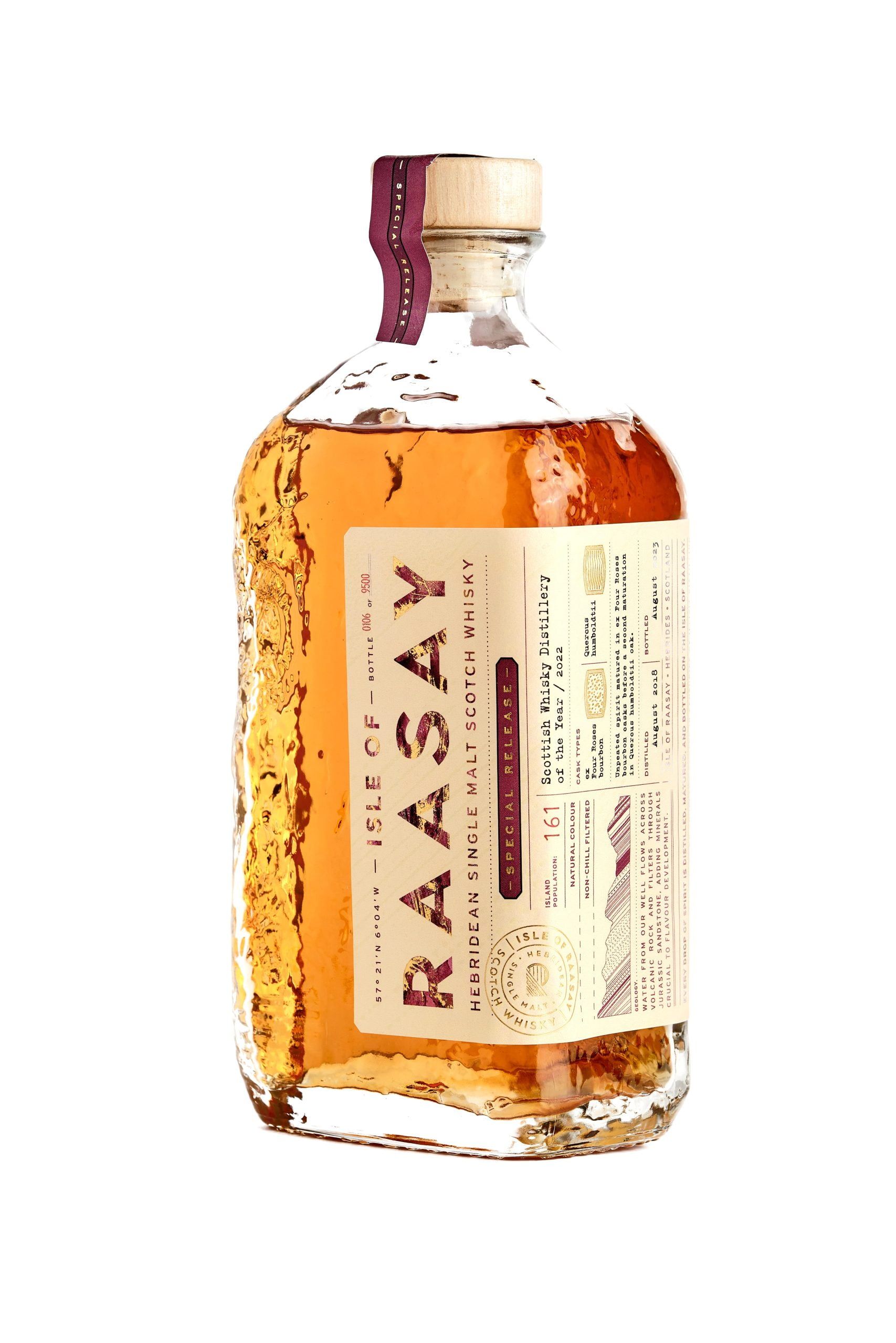 ISLE OF RAASAY SINGLE MALT 70CL