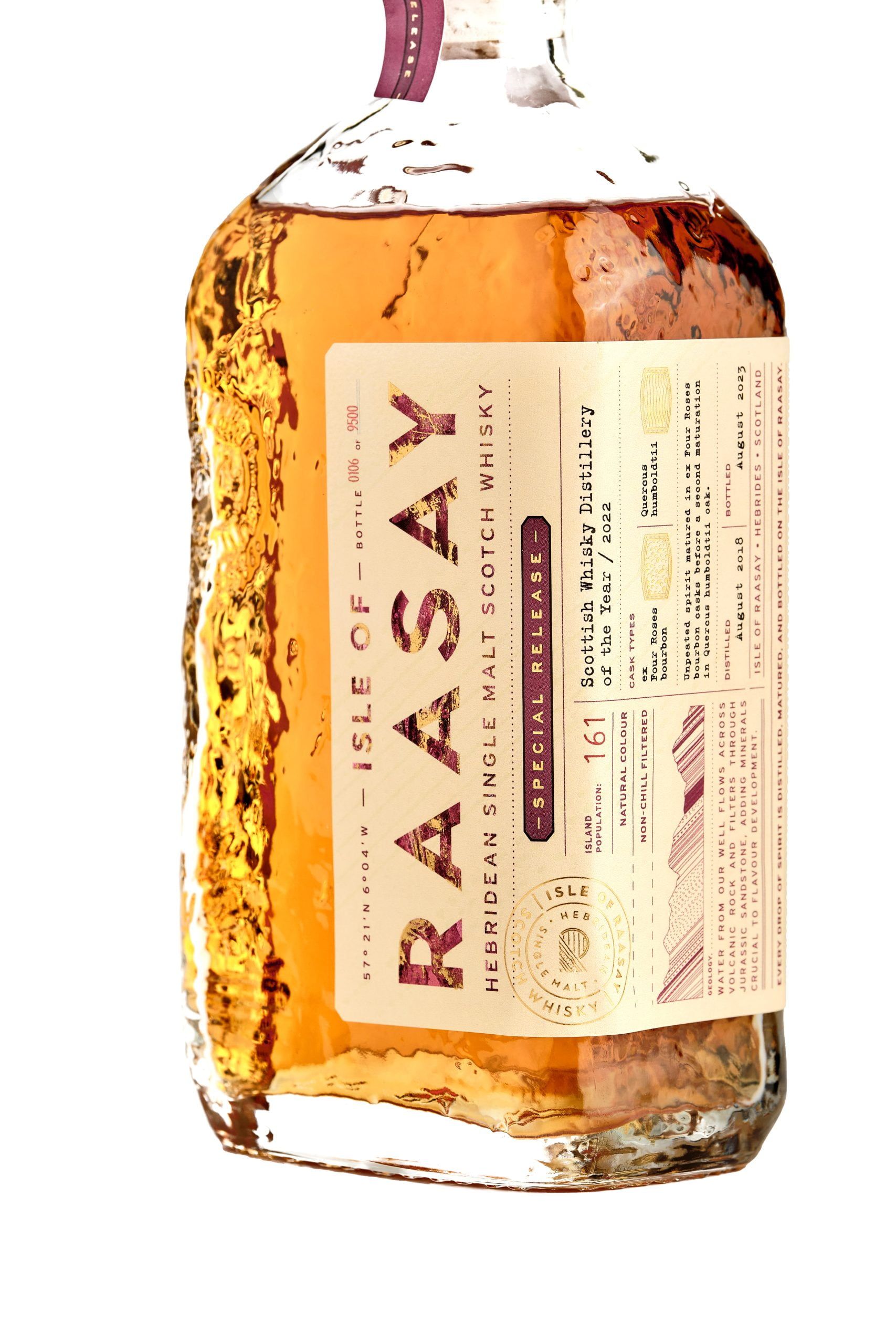 ISLE OF RAASAY SINGLE MALT 70CL