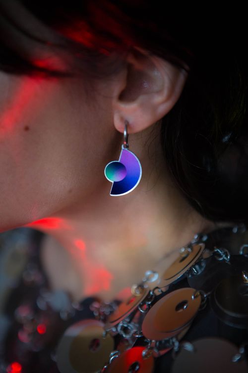 Cosmic Moon Earrings