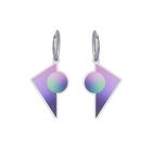 Cosmic Triangle Earrings
