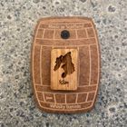 Pins made from Old Whisky Barrels