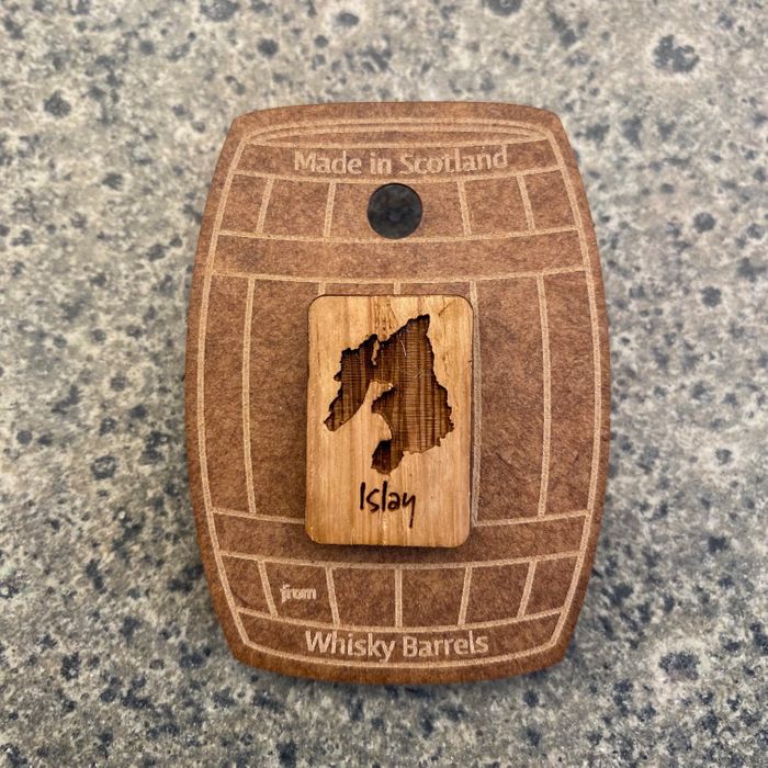 Pins made from Old Whisky Barrels