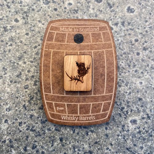 Pins made from Old Whisky Barrels