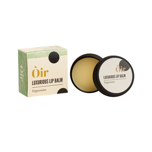 Peppermint lip balm